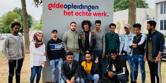 Jonge statushouders