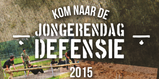 Poster Defensie Jongerenmiddag