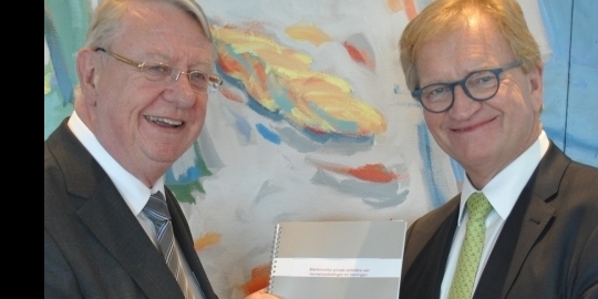 Foto: Hans Willen en Hans de Boer