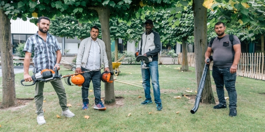 Statushouders aan de slag in de groensector